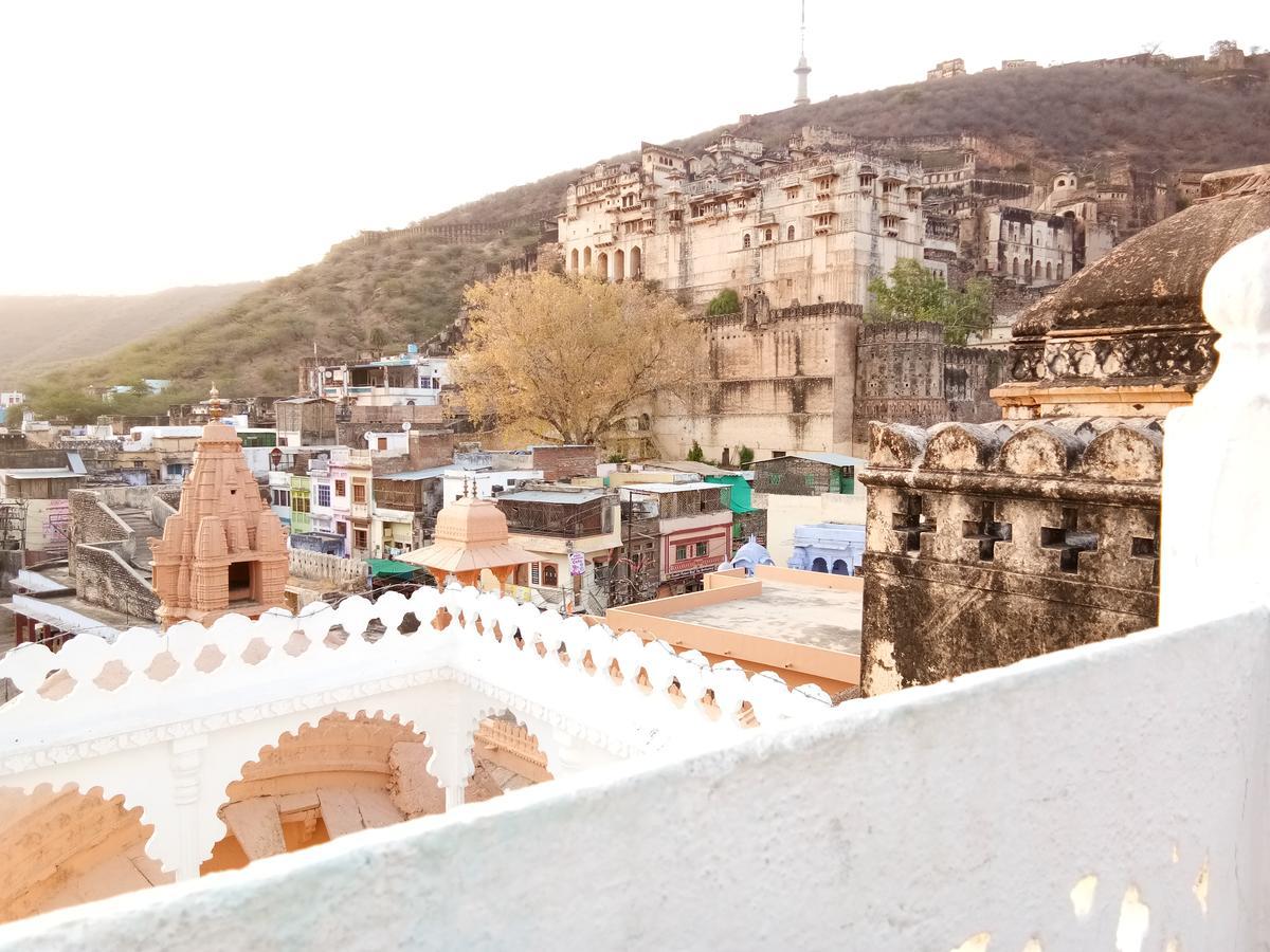 Haveli Taragarh Palace Būndi Exterior foto